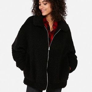 Express Cozy Teddy Jacket